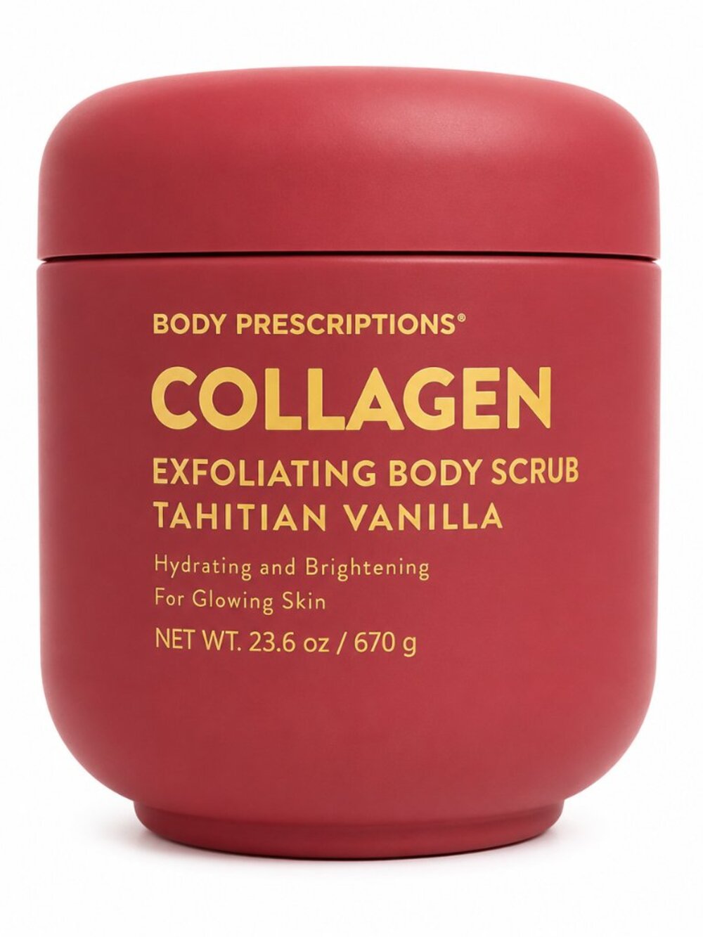Body Prescriptions Collagen Exfoliating Body Scrub Tahitian Vanilla 23.6 oz